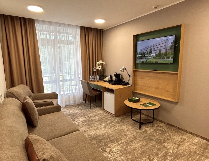 Люкс 2-местный 2-х комнатный Премиум в корпусе Аккош - Санаторий «Бакирово»